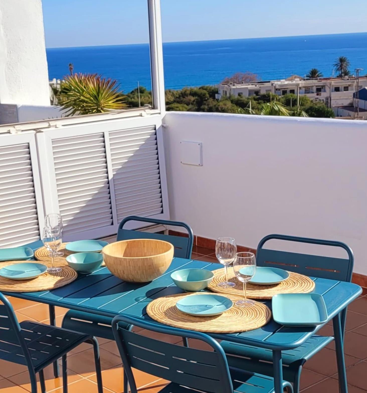 Atico Ares Terraza Al Mediterraneo Mojacar Ngoại thất bức ảnh