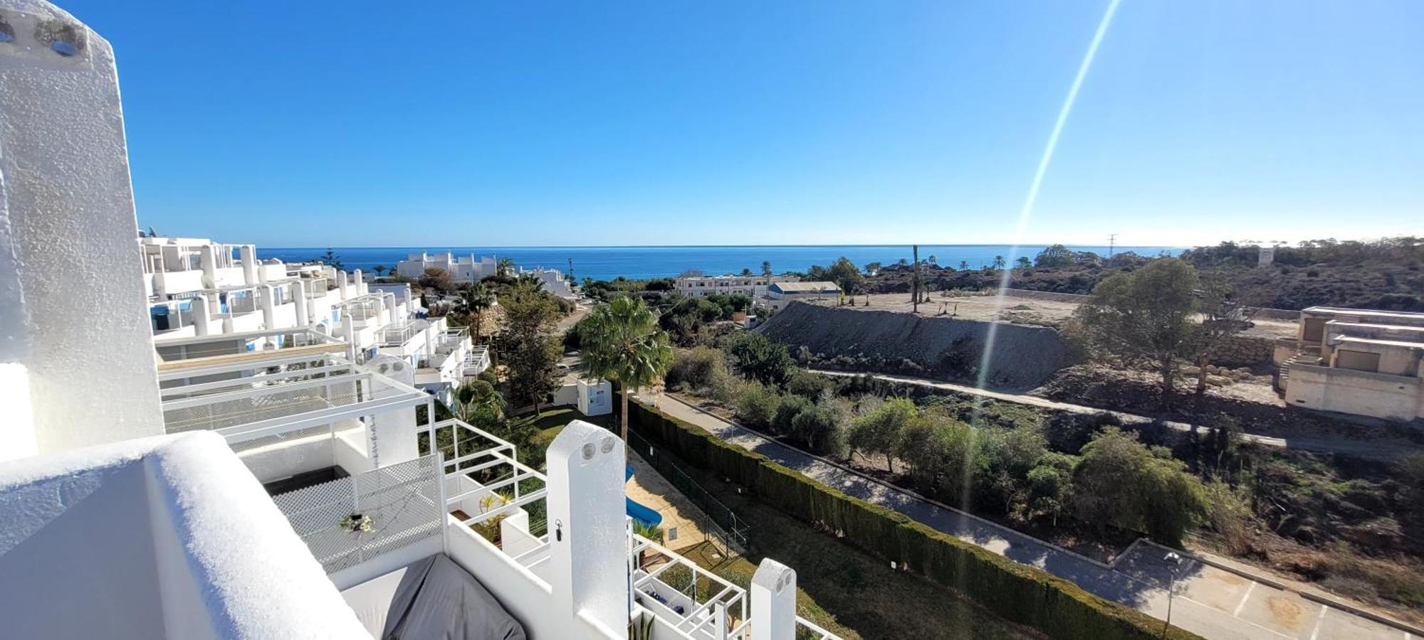 Atico Ares Terraza Al Mediterraneo Mojacar Ngoại thất bức ảnh